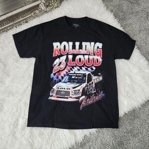 Rolling Loud Thailand Speedracer Lineup Tee 2023 - Black. Size Large. New withou